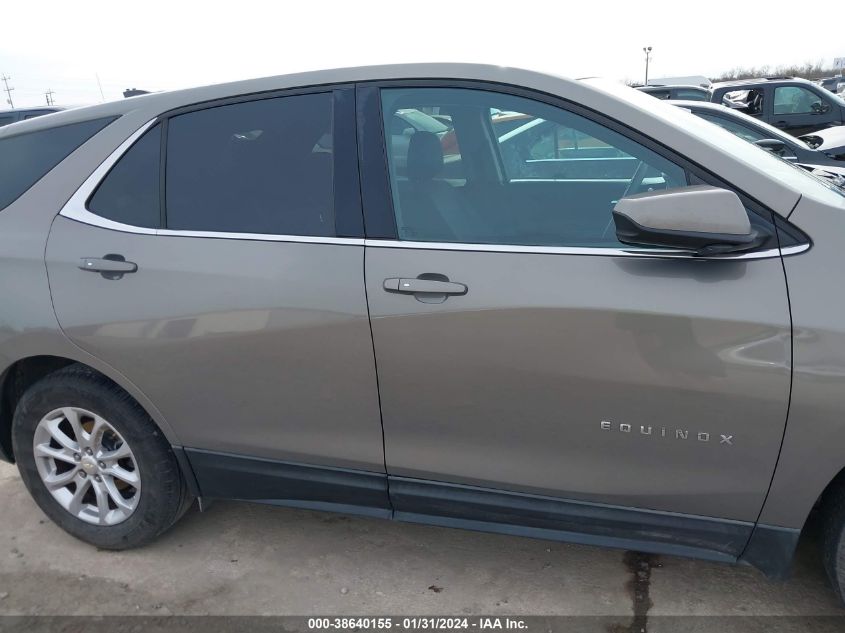 2018 CHEVROLET EQUINOX LT - 3GNAXJEVXJS525949