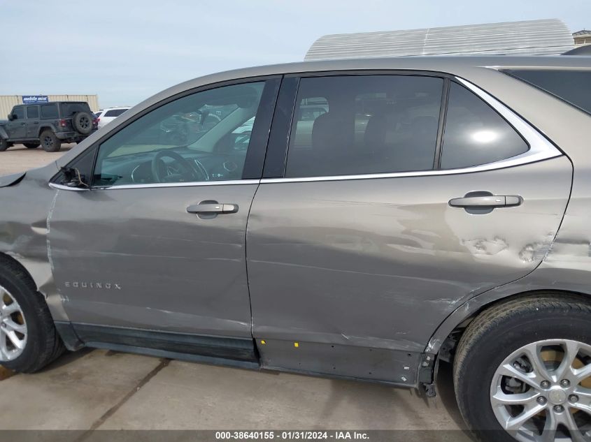 2018 CHEVROLET EQUINOX LT - 3GNAXJEVXJS525949