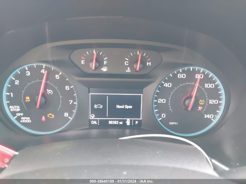 2018 CHEVROLET EQUINOX LT - 3GNAXJEVXJS525949