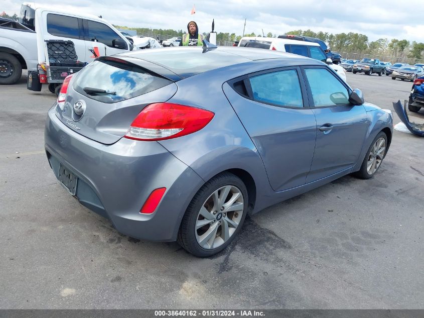 2017 HYUNDAI VELOSTER - KMHTC6AD8HU306453