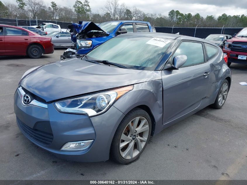 2017 HYUNDAI VELOSTER - KMHTC6AD8HU306453