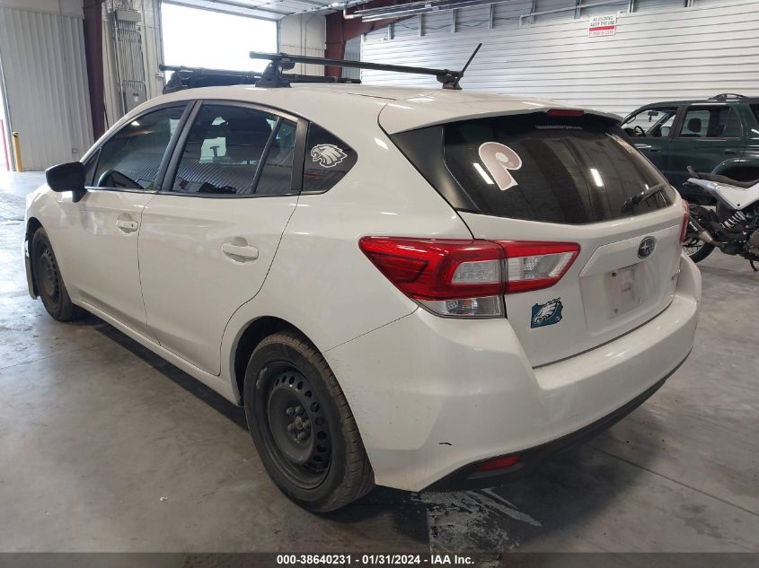 2019 SUBARU IMPREZA - 4S3GTAA63K3737337