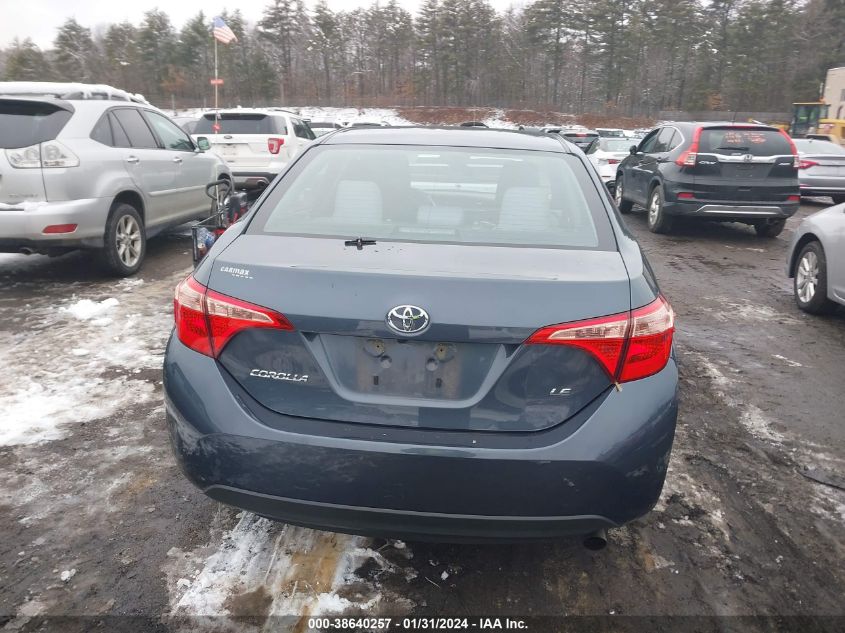 2019 TOYOTA COROLLA LE - 2T1BURHE2KC190894