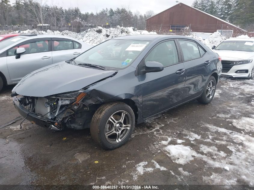 2019 TOYOTA COROLLA LE - 2T1BURHE2KC190894