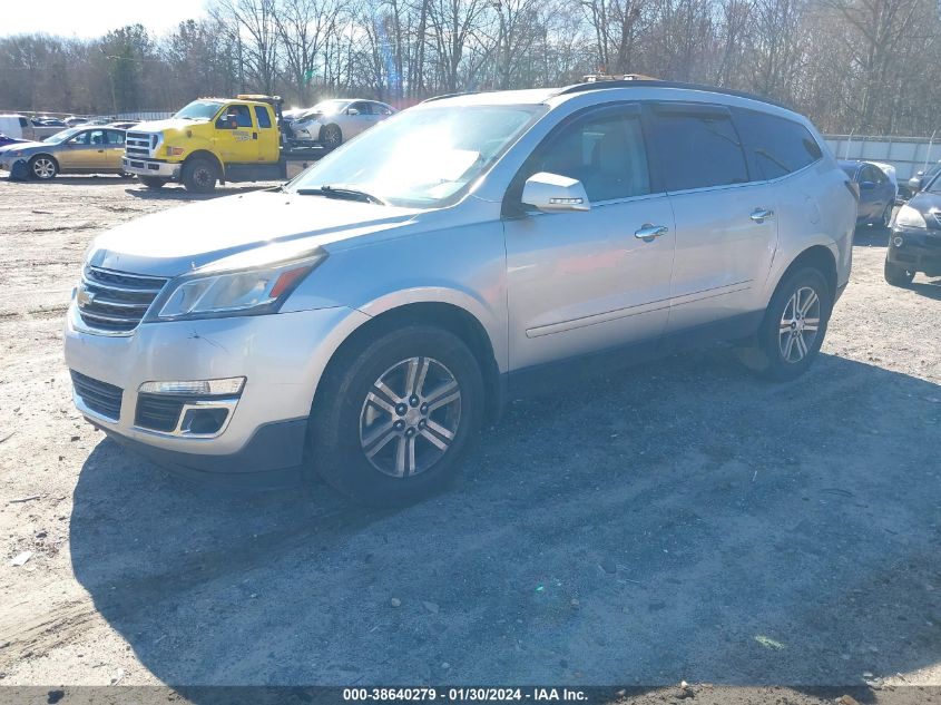 2015 CHEVROLET TRAVERSE LT - 1GNKRHKD0FJ314318