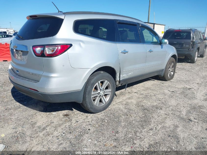 2015 CHEVROLET TRAVERSE LT - 1GNKRHKD0FJ314318