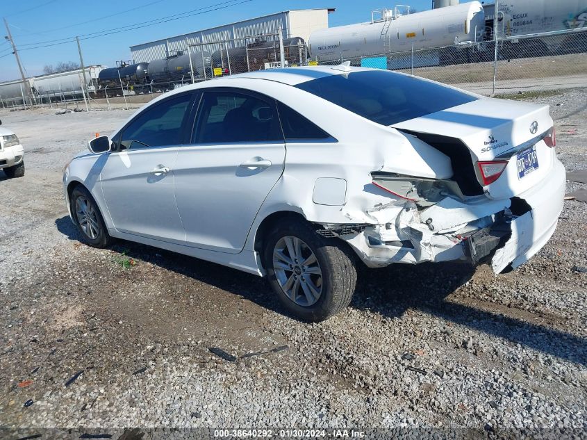 2013 HYUNDAI SONATA GLS - 5NPEB4AC7DH573082