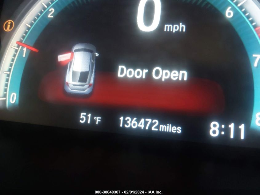 2017 HONDA CIVIC EX-L - SHHFK7H70HU201438