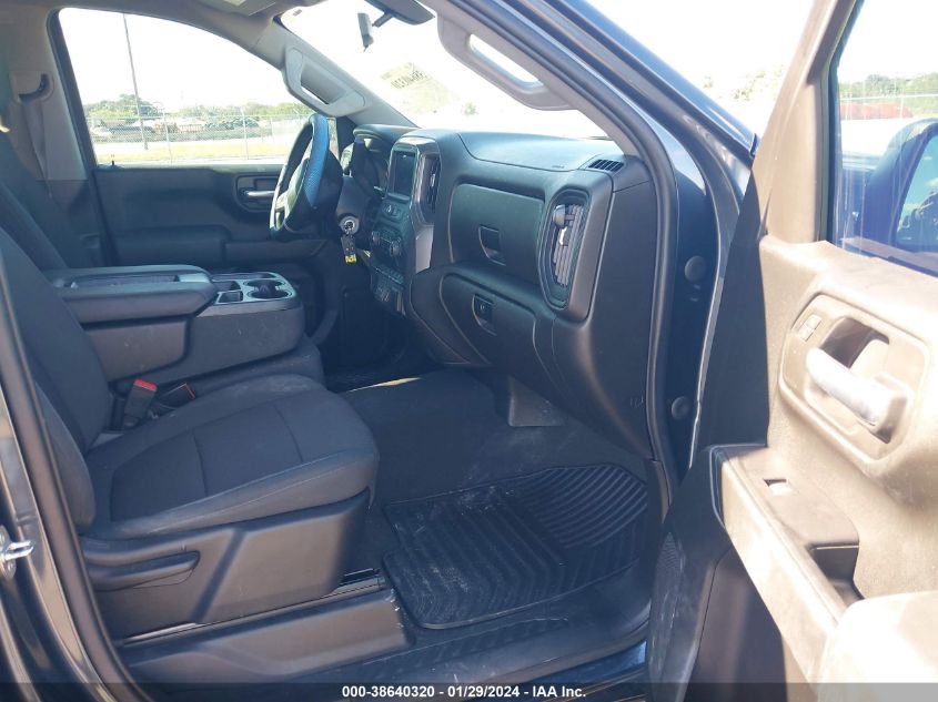 2021 CHEVROLET SILVERADO 1500 2WD  SHORT BED CUSTOM - 1GCPWBEK9MZ295202