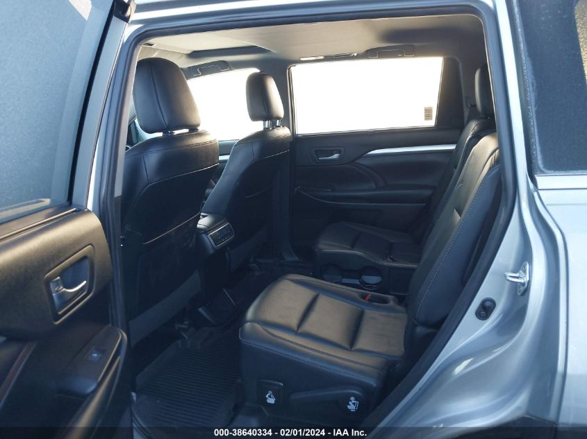 2019 TOYOTA HIGHLANDER SE/XLE - 5TDKZRFH0KS322881