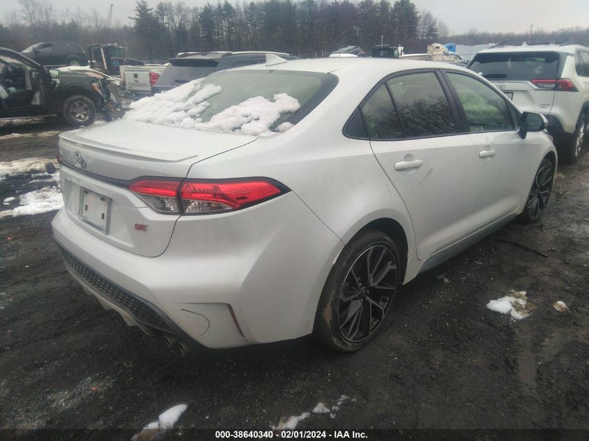 2022 TOYOTA COROLLA SE/NIGHT SHADE - JTDS4MCE1N3510696