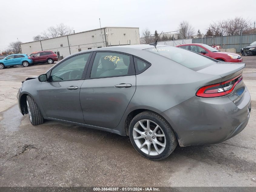 2013 DODGE DART SXT - 1C3CDFBA9DD713279