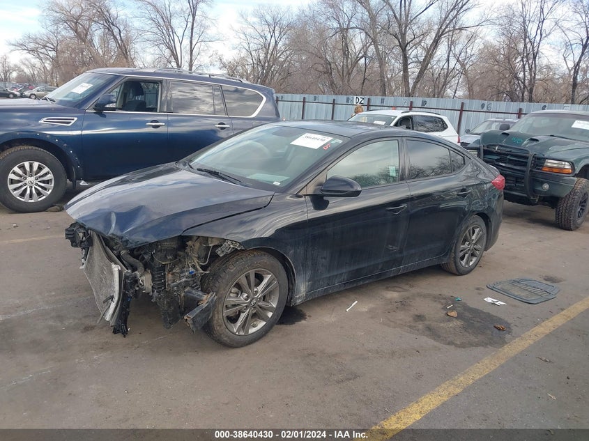 VIN 5NPD84LF9JH396905 2018 HYUNDAI ELANTRA SEL/VALUE/LIMITED