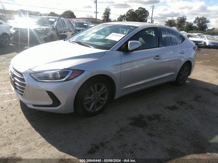 VIN 5NPD84LF4JH307371 2018 HYUNDAI ELANTRA SEL/VALUE/LIMITED