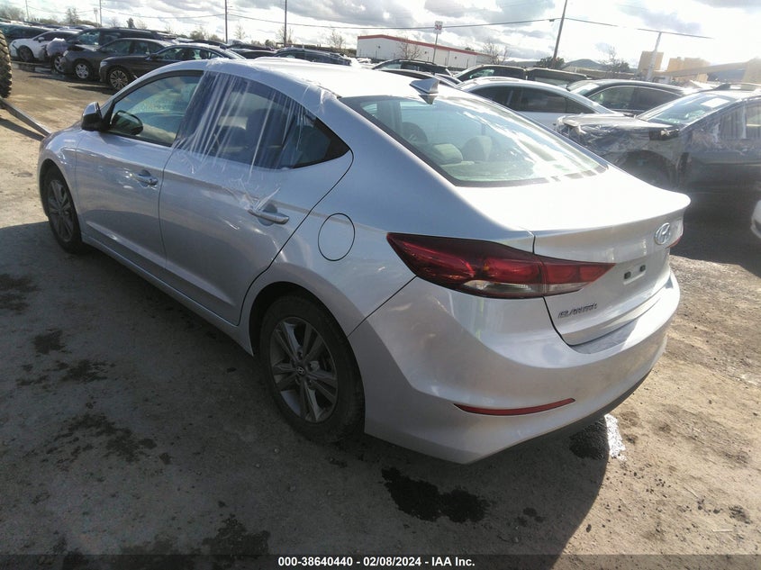 VIN 5NPD84LF4JH307371 2018 HYUNDAI ELANTRA SEL/VALUE/LIMITED