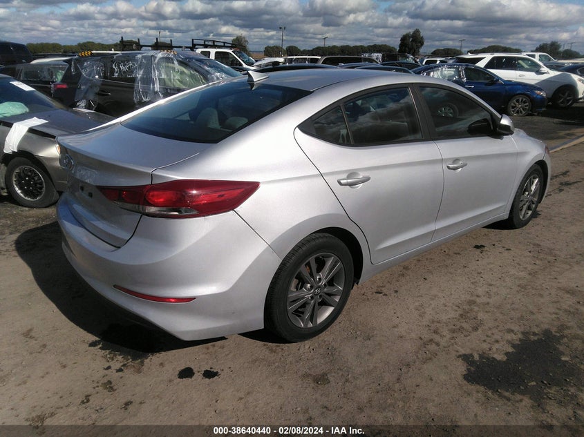 VIN 5NPD84LF4JH307371 2018 HYUNDAI ELANTRA SEL/VALUE/LIMITED