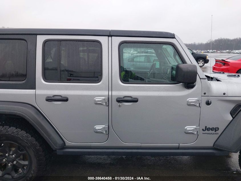 2020 JEEP WRANGLER UNLIMITED WILLYS 4X4 - 1C4HJXDGXLW173784