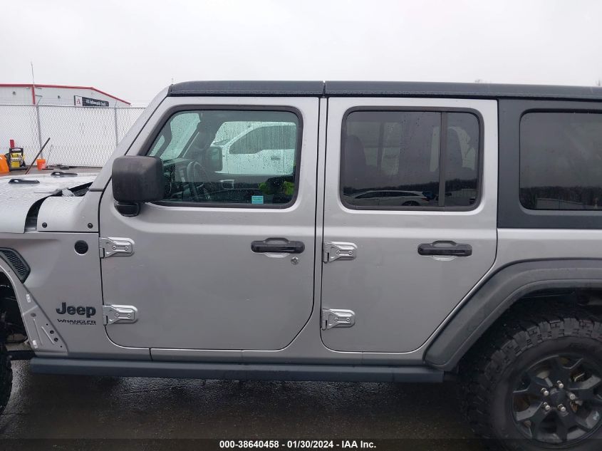 2020 JEEP WRANGLER UNLIMITED WILLYS 4X4 - 1C4HJXDGXLW173784