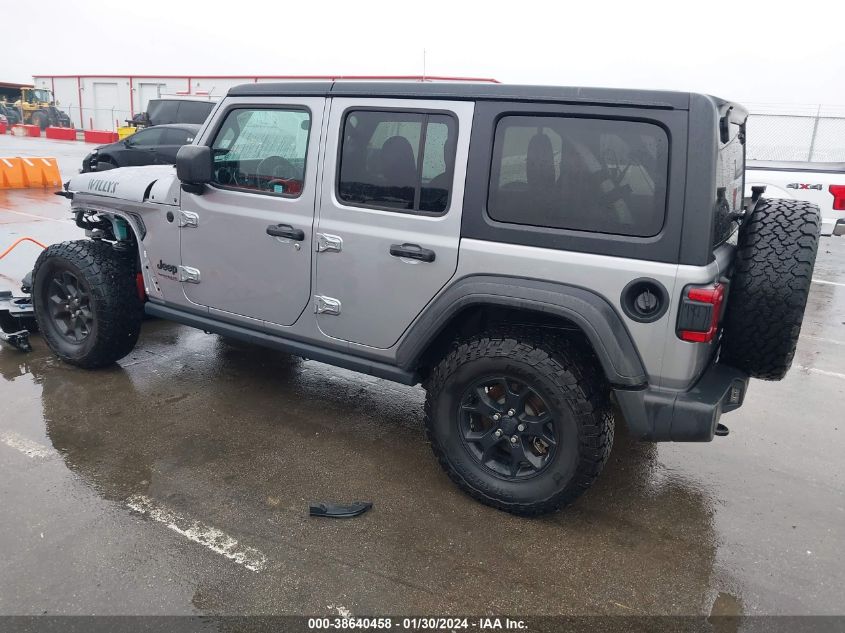 2020 JEEP WRANGLER UNLIMITED WILLYS 4X4 - 1C4HJXDGXLW173784