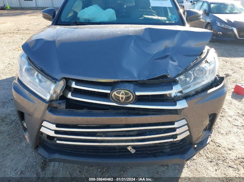2017 TOYOTA HIGHLANDER SE/XLE - 5TDJZRFH8HS521116