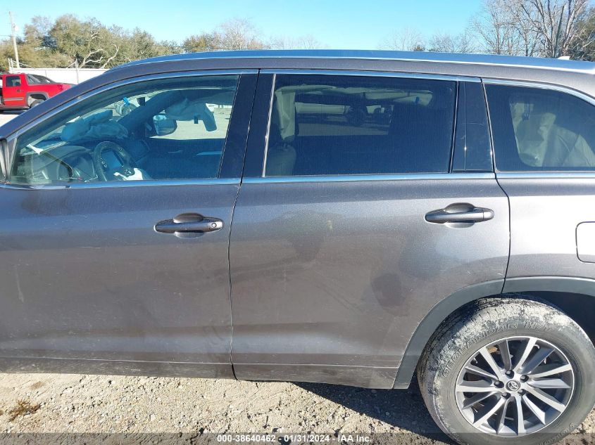 2017 TOYOTA HIGHLANDER SE/XLE - 5TDJZRFH8HS521116