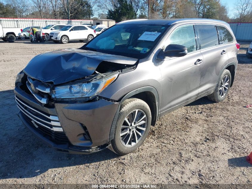 2017 TOYOTA HIGHLANDER SE/XLE - 5TDJZRFH8HS521116