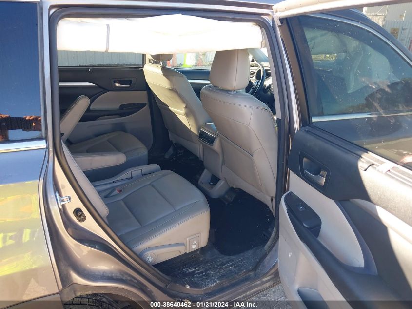 2017 TOYOTA HIGHLANDER SE/XLE - 5TDJZRFH8HS521116