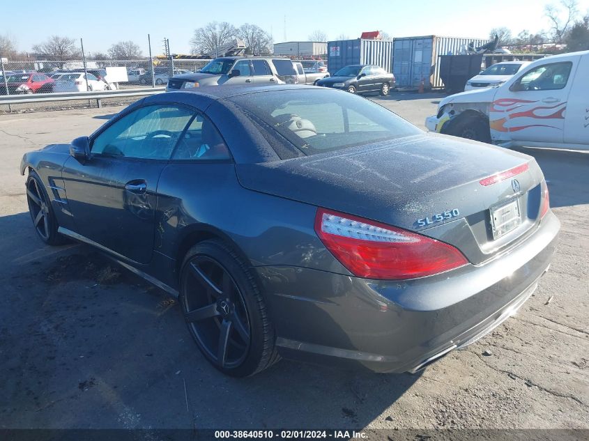 2013 MERCEDES-BENZ SL 550 550 - WDDJK7DA8DF010696
