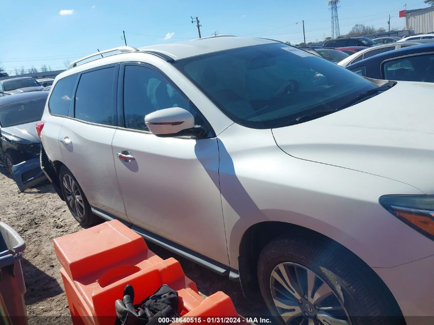 2017 NISSAN PATHFINDER SV - 5N1DR2MN9HC625947