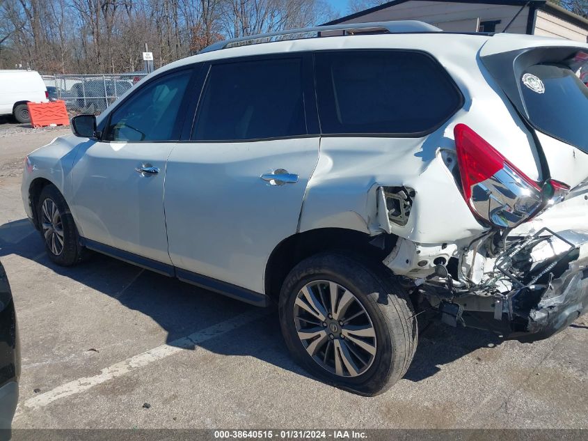 2017 NISSAN PATHFINDER SV - 5N1DR2MN9HC625947