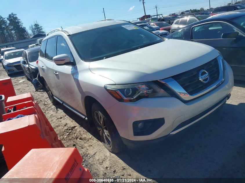 2017 NISSAN PATHFINDER SV - 5N1DR2MN9HC625947