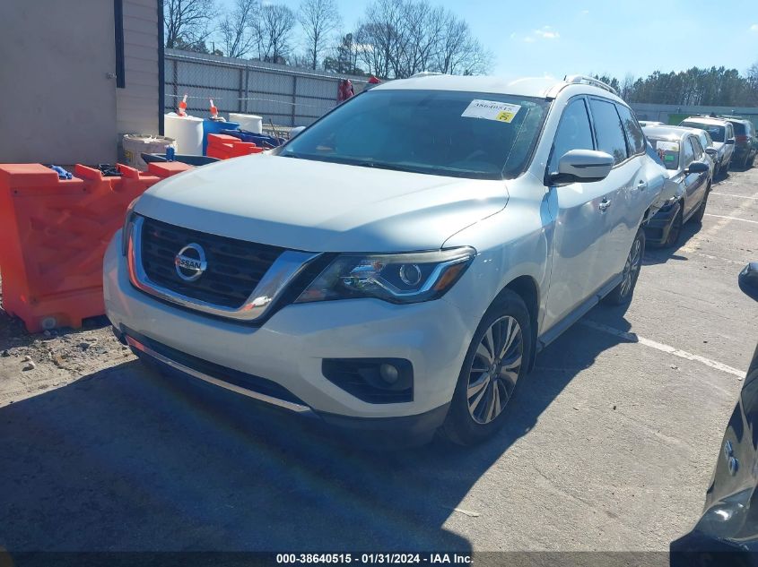 2017 NISSAN PATHFINDER SV - 5N1DR2MN9HC625947