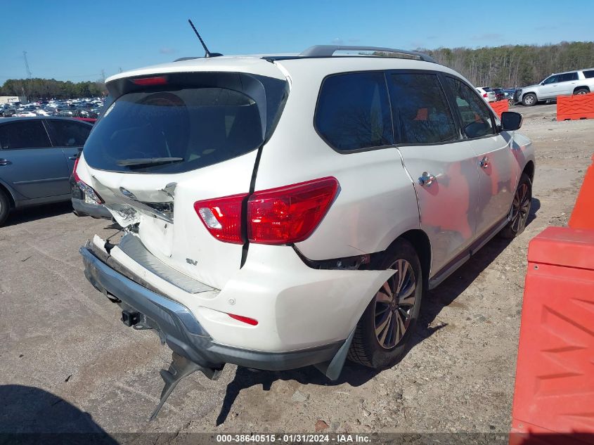 2017 NISSAN PATHFINDER SV - 5N1DR2MN9HC625947