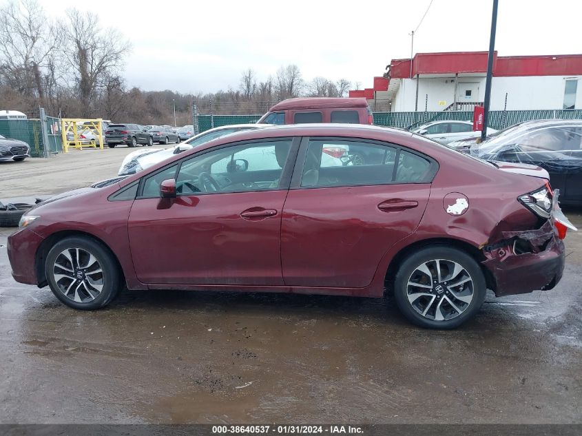 2015 HONDA CIVIC EX - 19XFB2F80FE295436