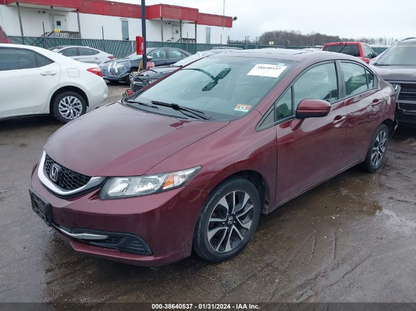 2015 HONDA CIVIC EX - 19XFB2F80FE295436