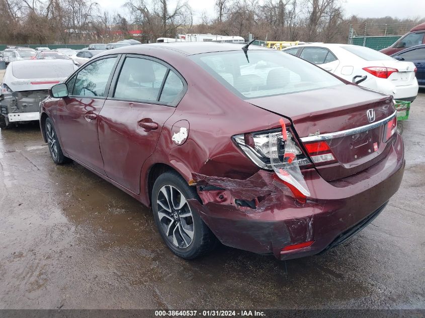 2015 HONDA CIVIC EX - 19XFB2F80FE295436