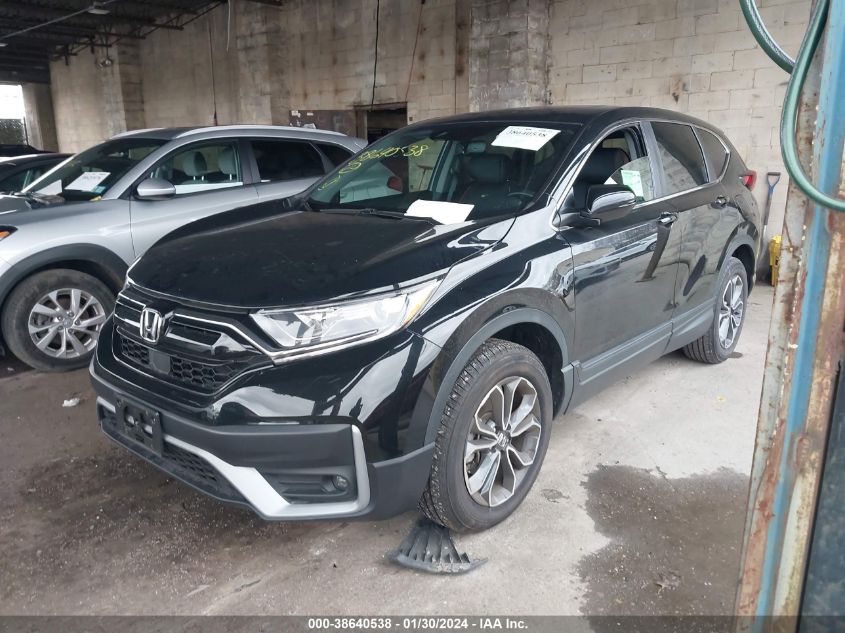 2020 HONDA CR-V AWD EX-L - 5J6RW2H83LL034801