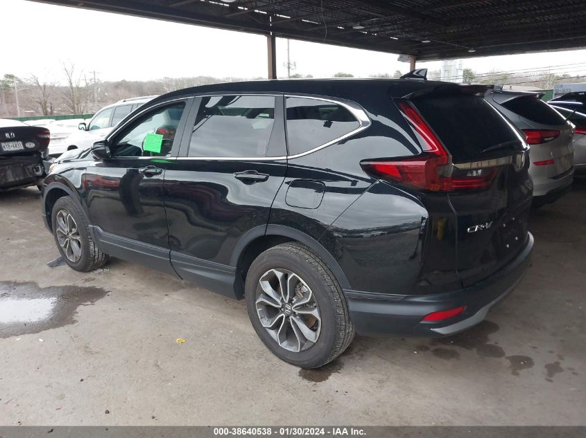 2020 HONDA CR-V AWD EX-L - 5J6RW2H83LL034801