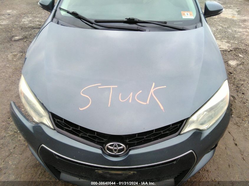 2015 TOYOTA COROLLA S PLUS - 2T1BURHE3FC428273