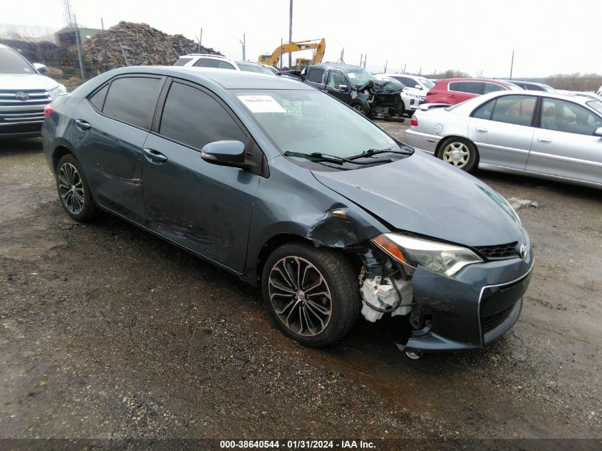 2015 TOYOTA COROLLA S PLUS - 2T1BURHE3FC428273