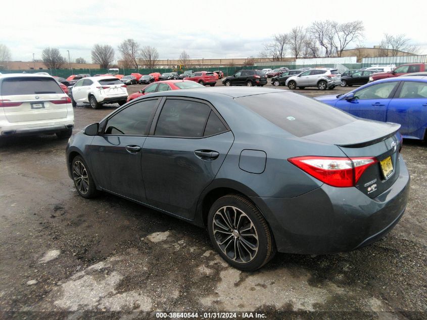 2015 TOYOTA COROLLA S PLUS - 2T1BURHE3FC428273