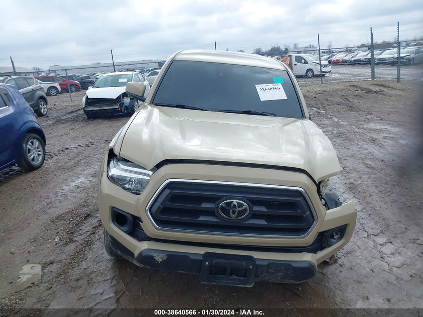 VIN 3TMCZ5AN9LM293845 2020 TOYOTA TACOMA DOUBLE CAB/SR/SR5/TRD SPO