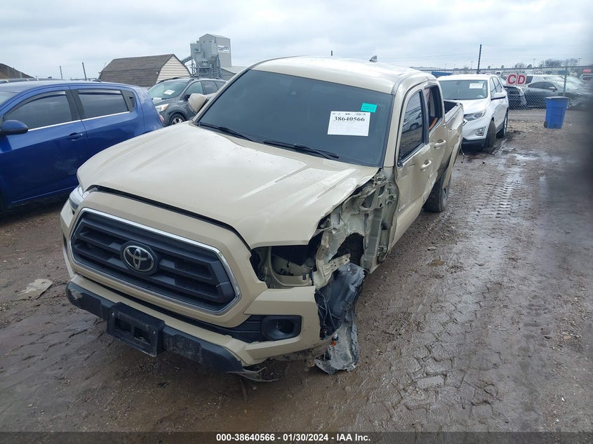VIN 3TMCZ5AN9LM293845 2020 TOYOTA TACOMA DOUBLE CAB/SR/SR5/TRD SPO