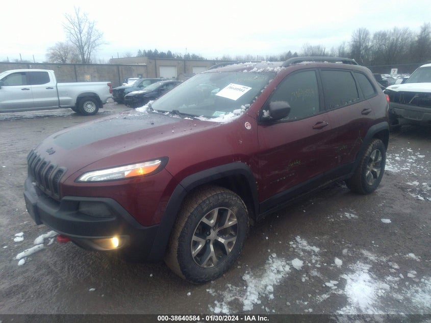 VIN 1C4PJMBX2JD600672 2018 JEEP CHEROKEE TRAILHAWK 4X4