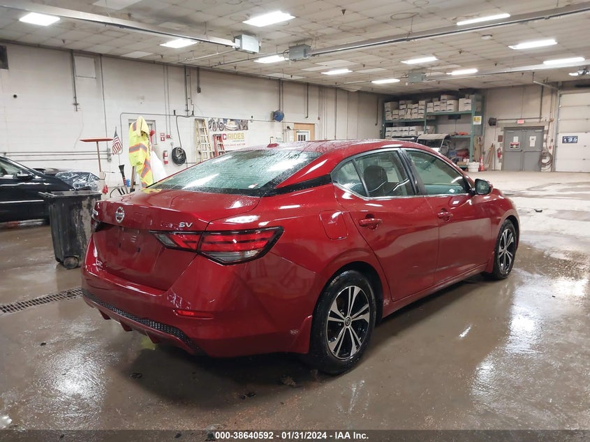 VIN 3N1AB8CV2MY207279 2021 NISSAN SENTRA SV XTRONIC CVT