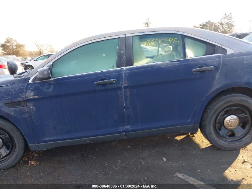 2013 FORD POLICE INTERCEPTOR - 1FAHP2MT2DG157806