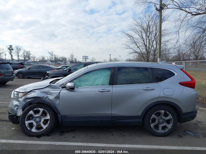 VIN 7FARW2H52KE042244 2019 HONDA CR-V EX