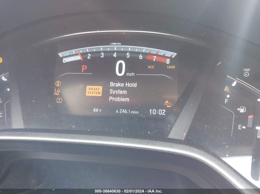 VIN 7FARW2H52KE042244 2019 HONDA CR-V EX