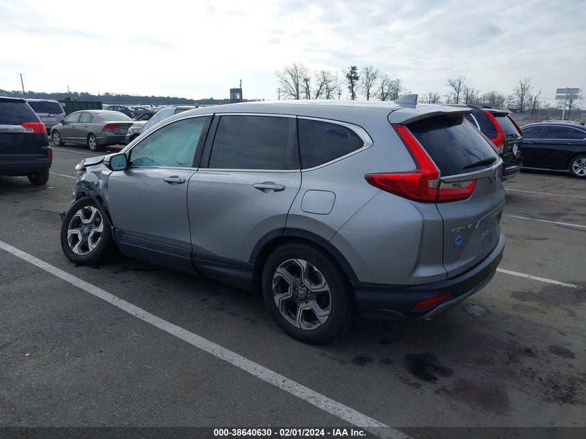 VIN 7FARW2H52KE042244 2019 HONDA CR-V EX