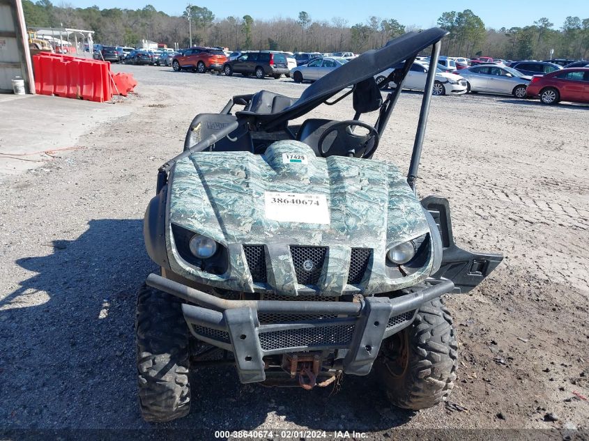 2007 YAMAHA YXR660 F 5Y4AM04Y57A035640